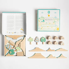Charger l'image dans la galerie, EPERFA - Village building blocks - Wooden toys