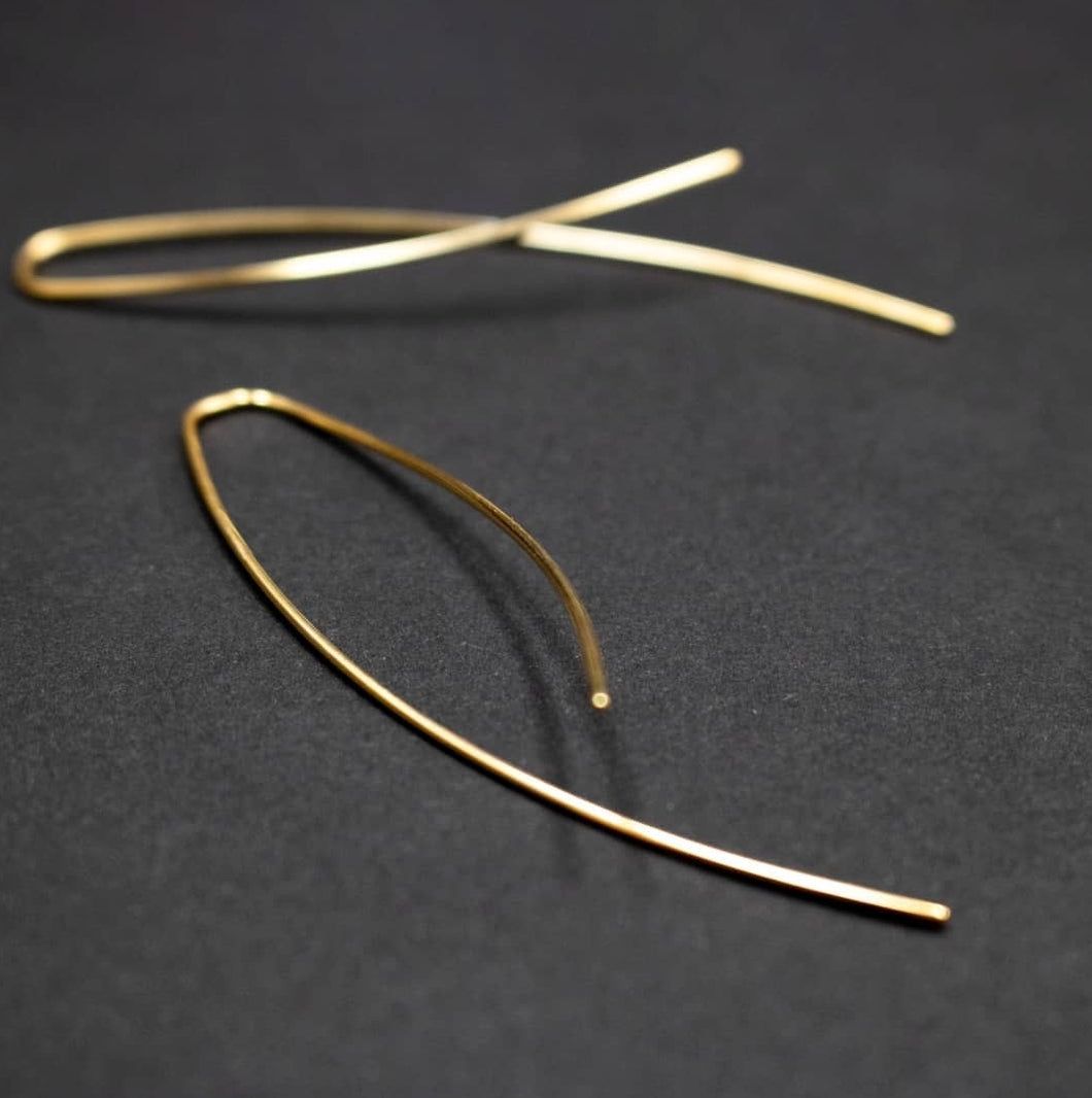 BOGA - twisted Wire earring