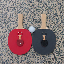 Lade das Bild in den Galerie-Viewer, HERR PONG BERLIN - Mini Ping Pong Leather Keychain
