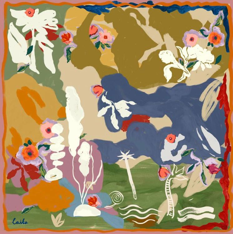 LAIKA - CHARM Cotton Scarf