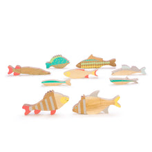 Load image into Gallery viewer, EPERFA - Magnetic fish puzzle - Wooden toys
