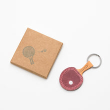 Lade das Bild in den Galerie-Viewer, HERR PONG BERLIN - Mini Ping Pong Leather Keychain
