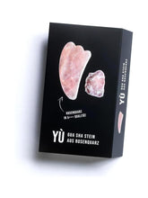 Lade das Bild in den Galerie-Viewer, YÙ / Rose Quartz Gua Sha Beauty massage Stone
