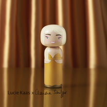 Load image into Gallery viewer, Kokeshi Doll - Claudia Schiffer  / anniversary Edition
