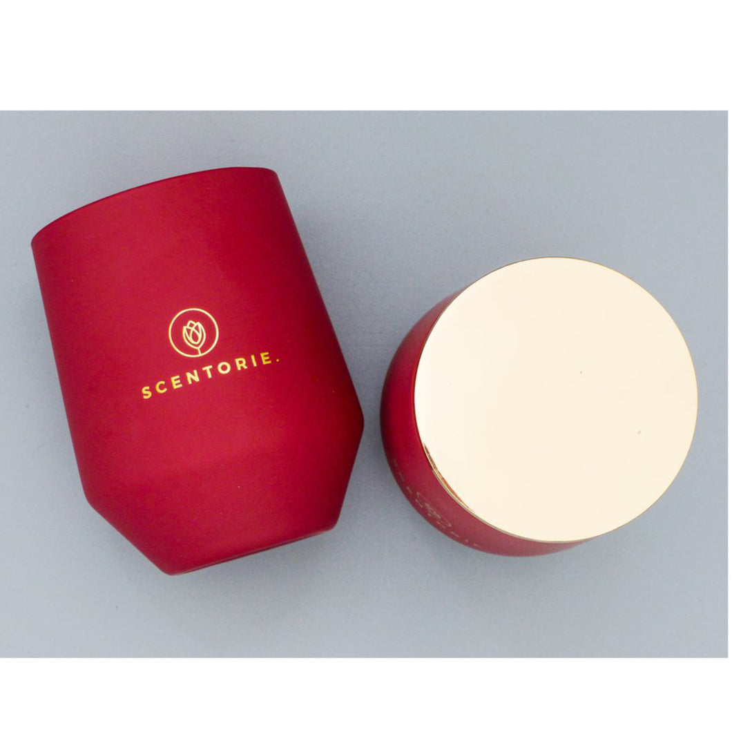 Ge03 - SCENTED CANDLE - GOLDEN PALACE: Cypriol / Palo Santo / Cumin