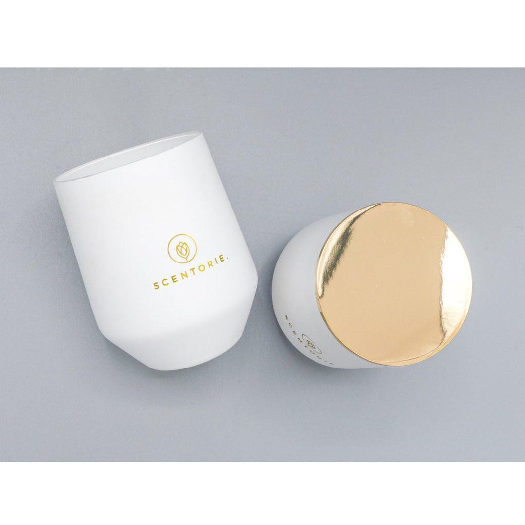 Ge03 - SCENTED CANDLE - WEST BEACH: Eucalyptus / Bergamot / Cedarwood